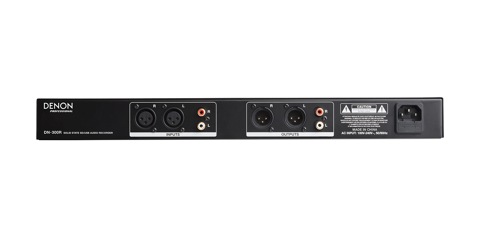 製品情報：DN-300R：DENON professional